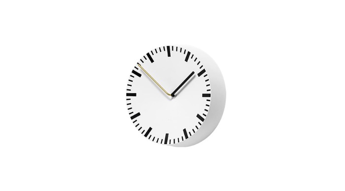 Analog Wall Clock (505401) White
