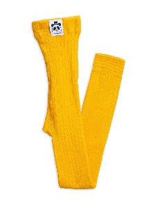 Ribbed leggings-yellow