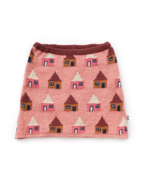 우프 21FW house motif skirt (pe)