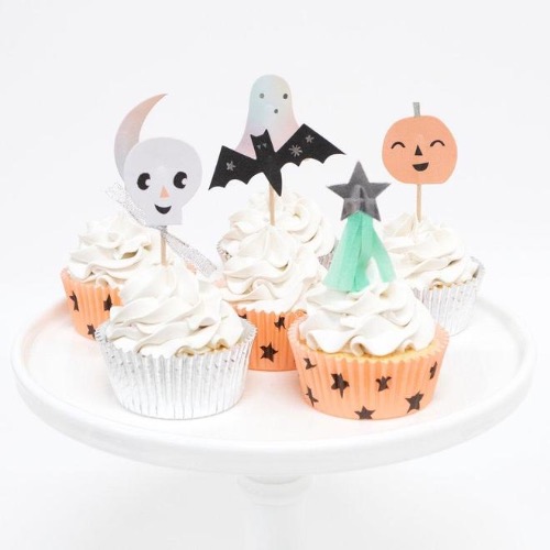 [Meri Meri] 메리메리 / Pastel Halloween Cupcake Kit (set of 24 toppers)