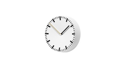 Analog Wall Clock (505401) White