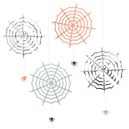 [MeriMeri]메리메리 / Halloween Hanging Cobwebs (set of 4)