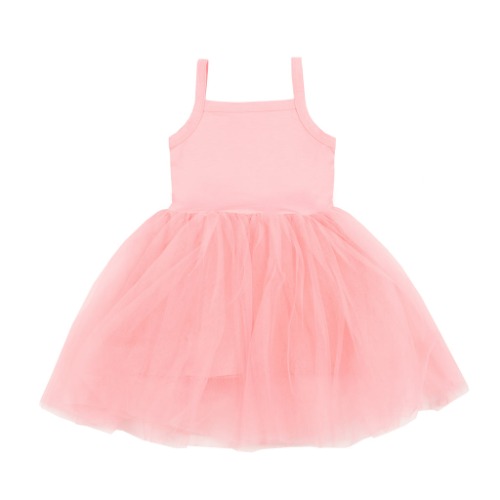 [Bob&amp;Blossom] 밥앤블러썸 / Chiffon Dress (Peony pink)