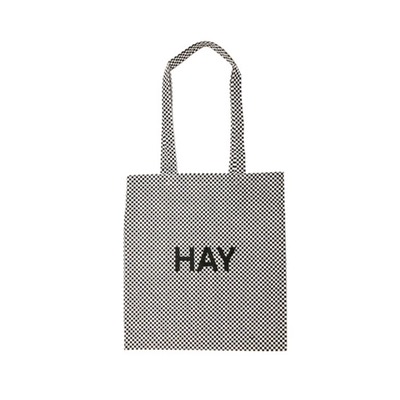 Hay Cotton Bag (Check) 에코백