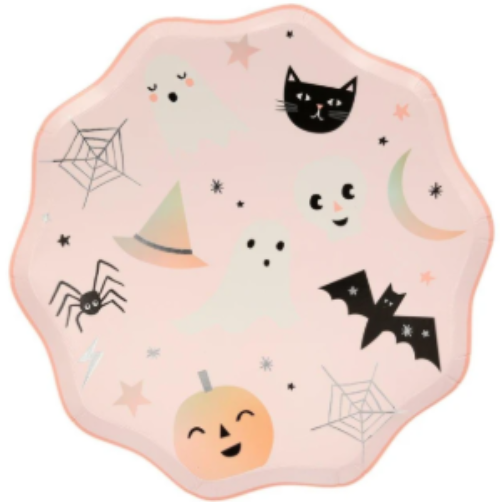 [Meri Meri] 메리메리 / Pastel Halloween Dinner Plates (set of 8)
