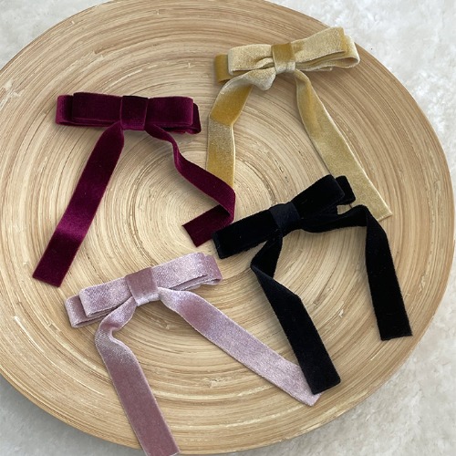 Mymy Romantic ribbon hairgrip (4 color)