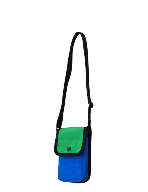 하우키즈풀 PHONE BAG (GREEN+BLUE)