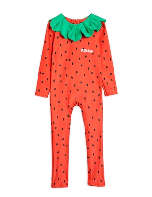 strawberry UV suit - red